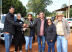 Presidente da Câmara Municipal Robinho, vice-prefeito Tiquinho e a prefeita Cileide Cabral fizeram a entrega simbólica da chave do veículo