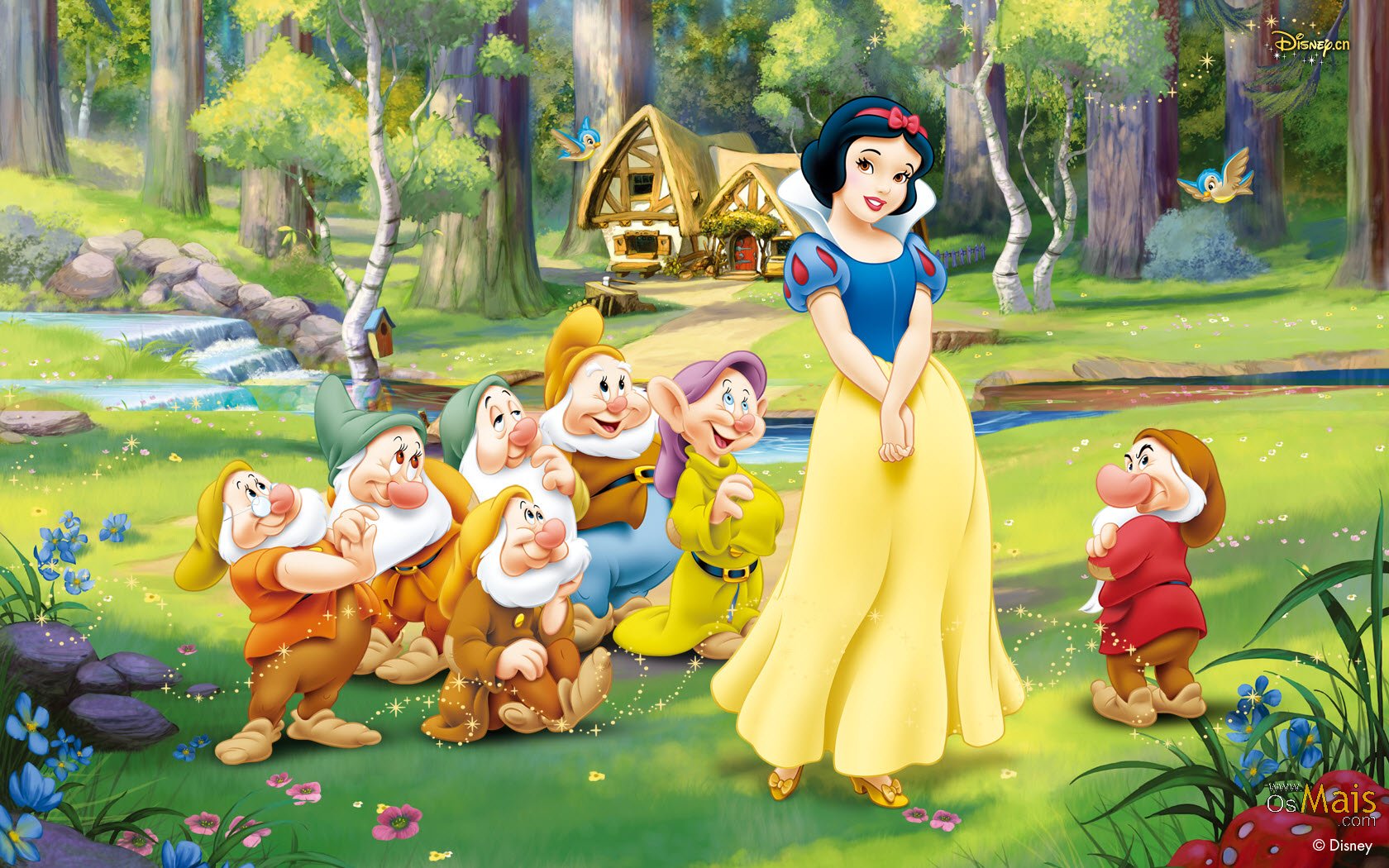 Chega aos cinemas Branca de Neve e os Sete Anões, primeiro longa